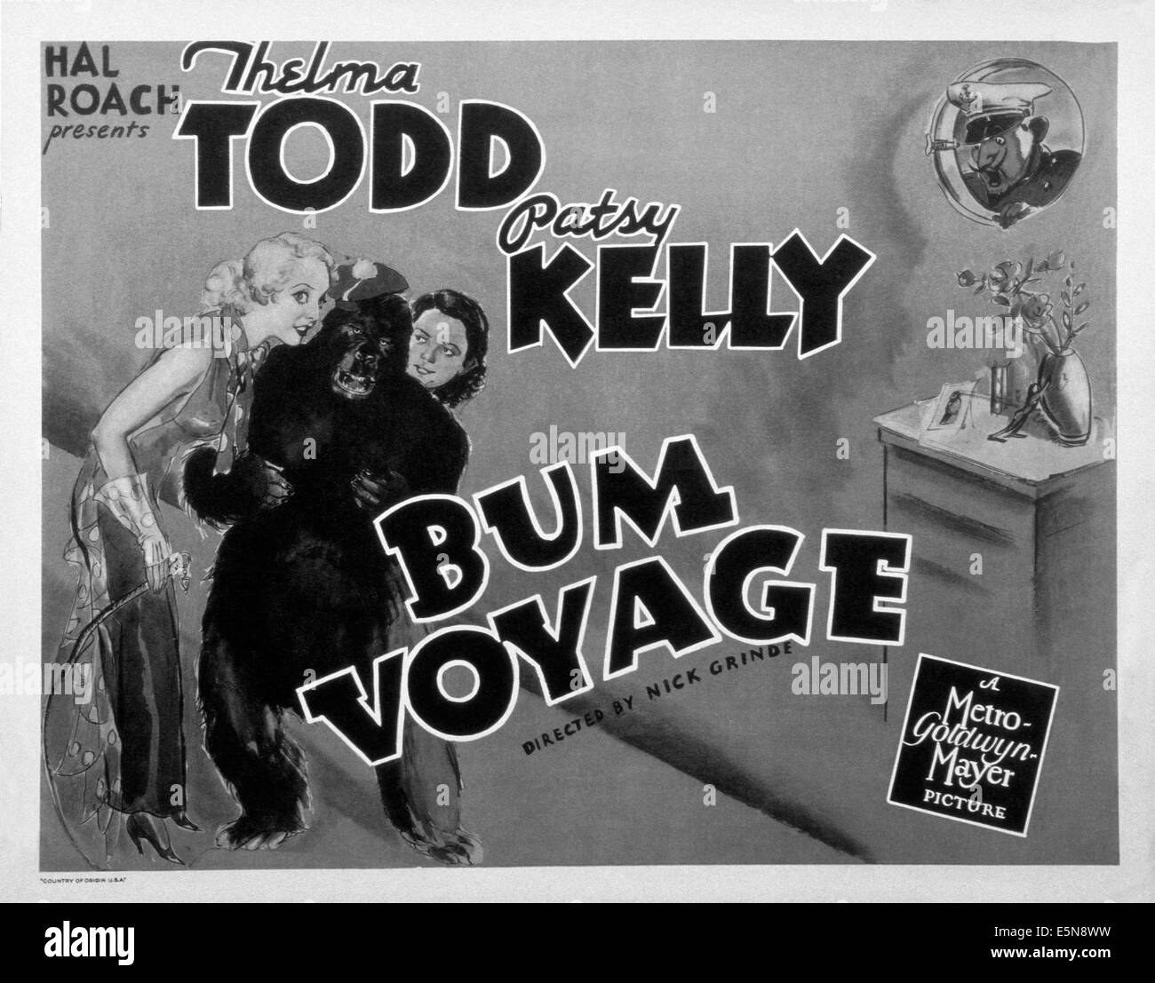 BUM-Reise, von links: Thelma Todd, Patsy Kelly, 1934 Stockfoto