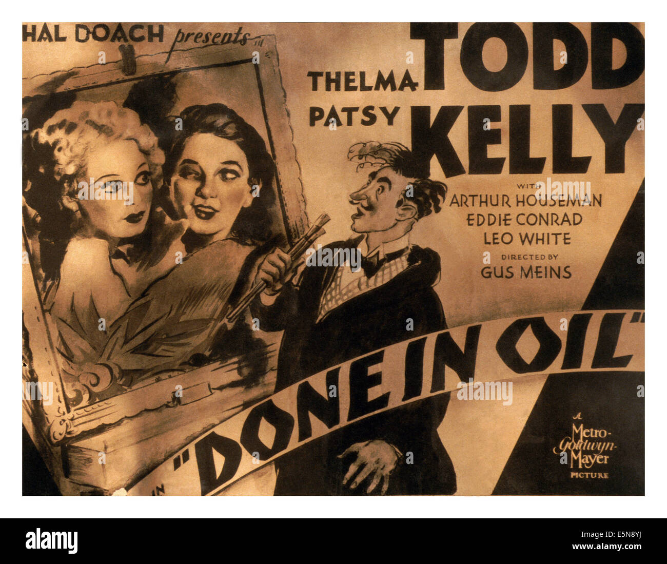 GETAN im Öl, im Bild von links: Thelma Todd, Patsy Kelly, 1934 Stockfoto