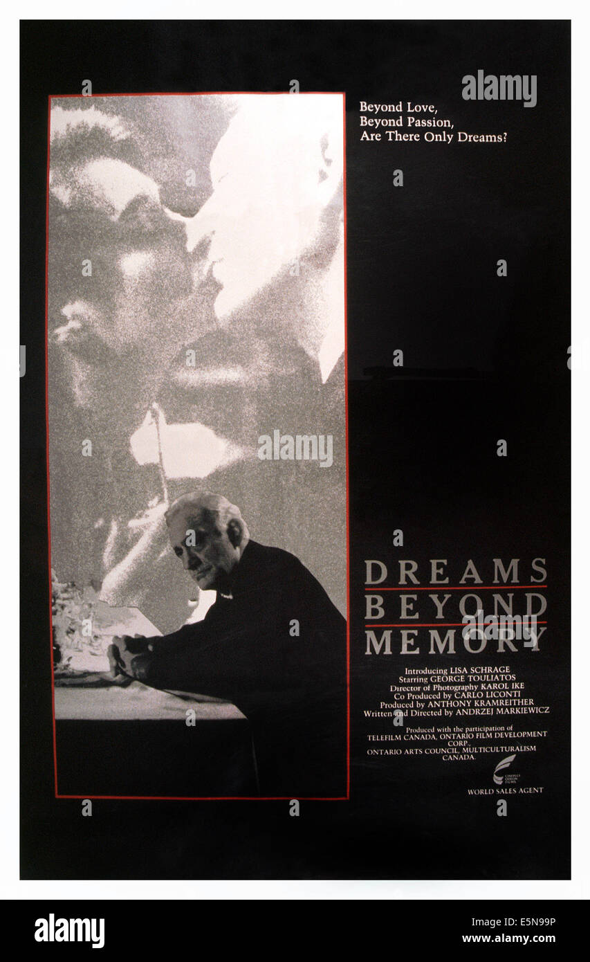 Träume über Speicher, George Touliatos (vorne), 1988, © Cineplex Odeon Films/Courtesy Everett Collection Stockfoto