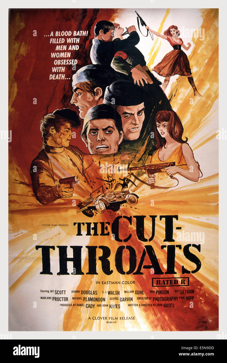 DIE SCHNITT-KEHLEN, 1969 Stockfoto