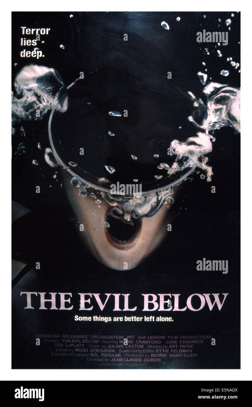 DAS Böse unter, Plakat 1989. © Cineplex Odeon Films/Courtesy Everett Collection Stockfoto