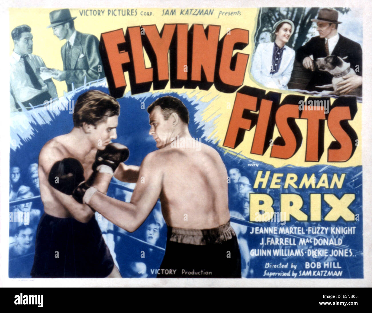 Fliegende Fäuste, Guinn Williams, Bruce Bennett, Jeanne Martel, Fliegende Fäuste, Guinn Williams, Bruce Bennett, Jeanne Martel, 1937 Stockfoto