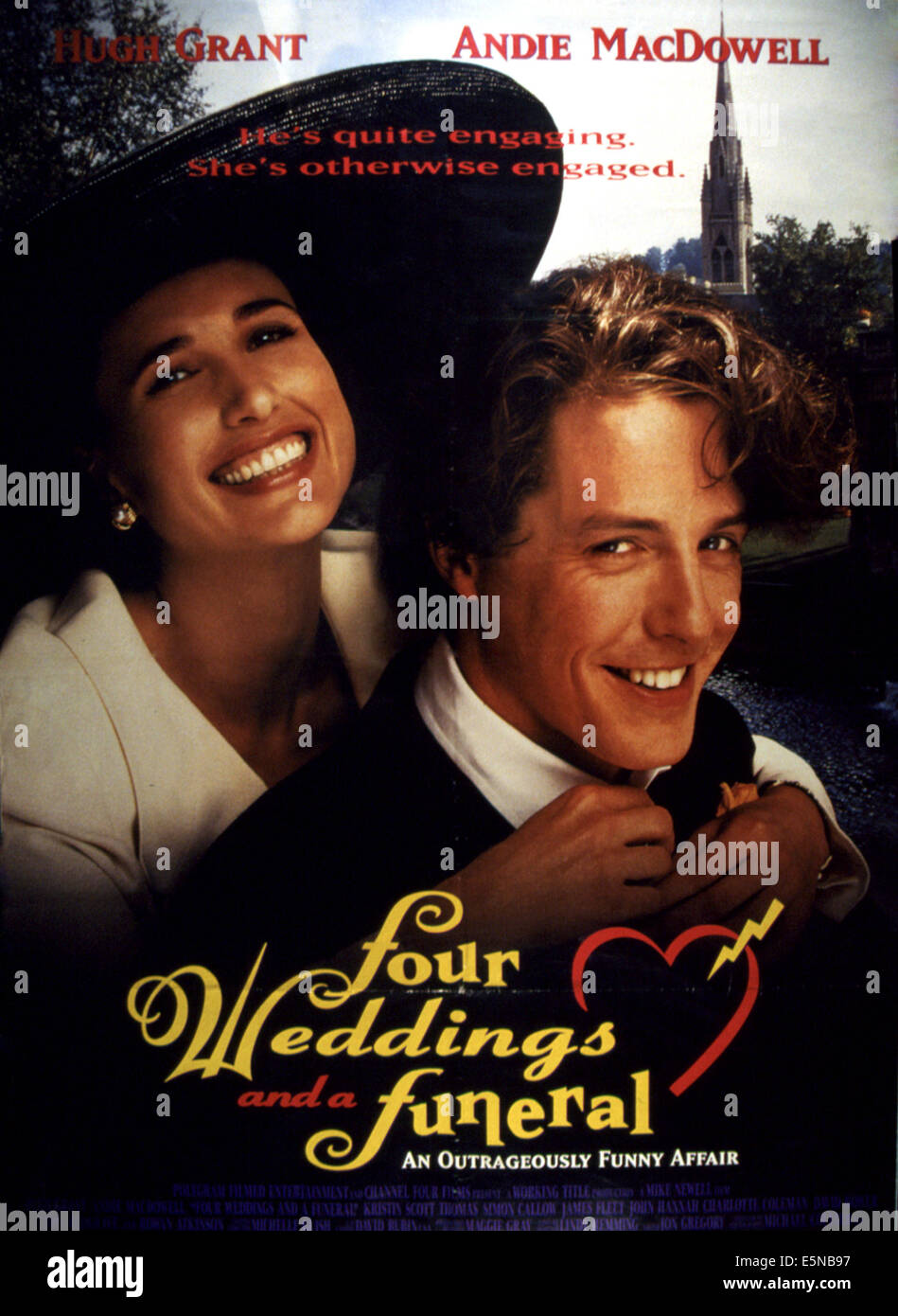 Vier Hochzeiten Und Ein Todesfall Netflix Vier Hochzeiten und Eine Beerdigung Stockfotos und -bilder Kaufen - Alamy
