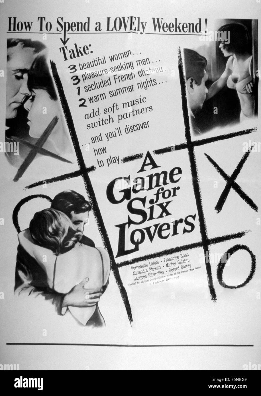 Ein Spiel für sechs Liebhaber, (aka l ' Eau A LA BOUCHE), 1960 Stockfoto