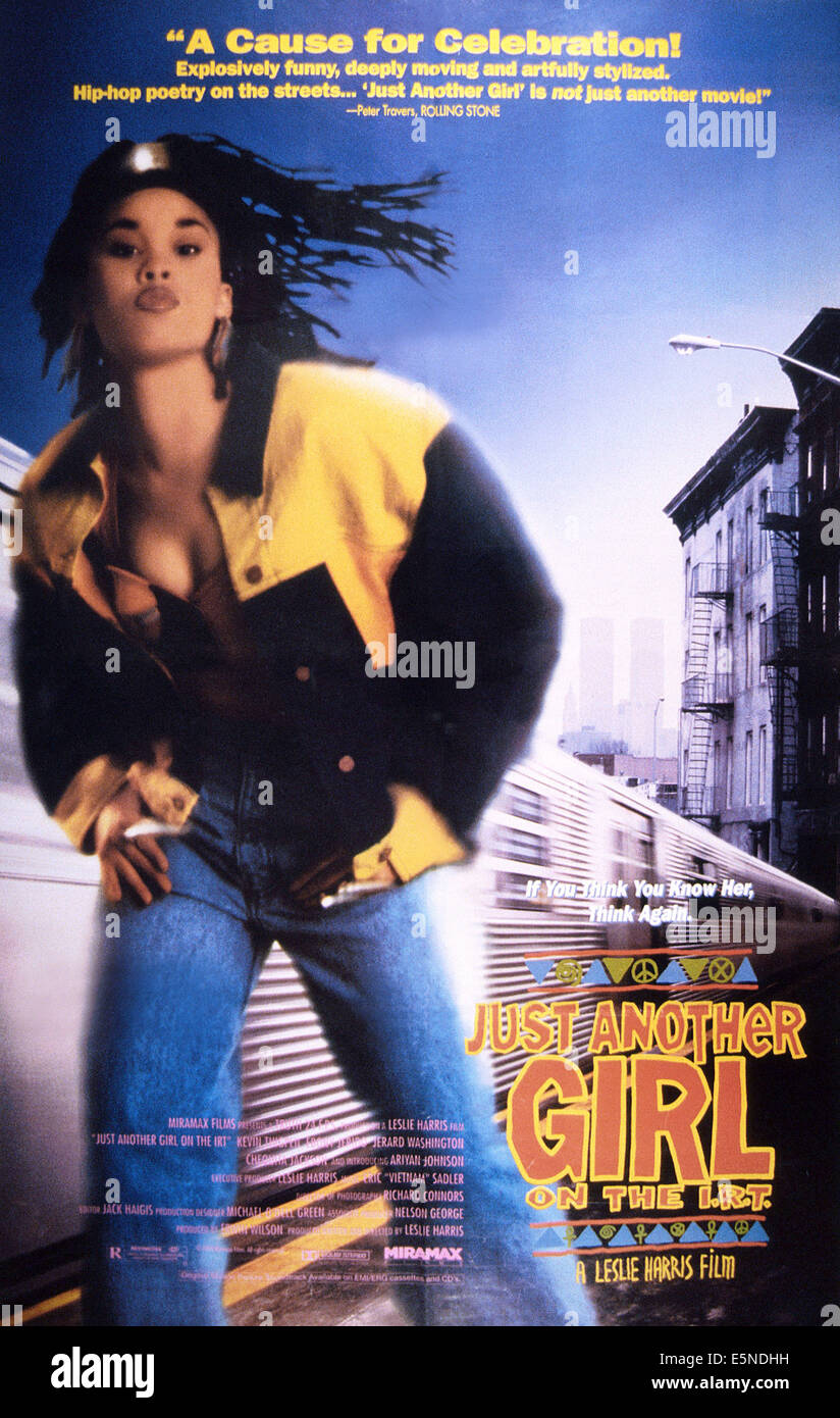 NUR ein anderes GIRL ON THE I.R.T., US-Plakat, Ariyan Johnson, 1993. © Miramax/Courtesy Everett Collection Stockfoto