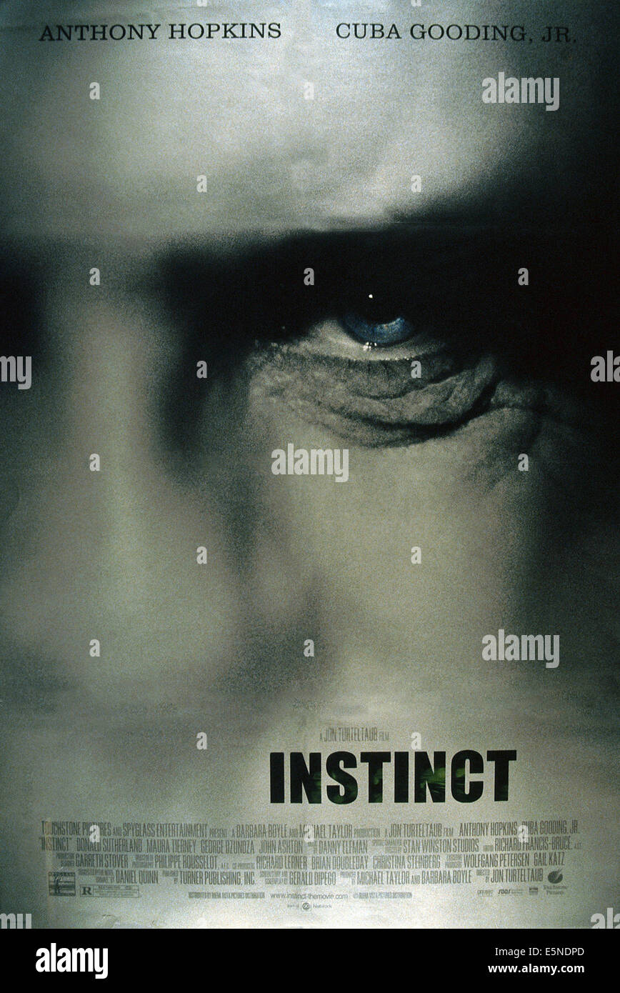 Instinkt, Anthony Hopkins, 1999, © Buena Vista/Courtesy Everett Collection Stockfoto