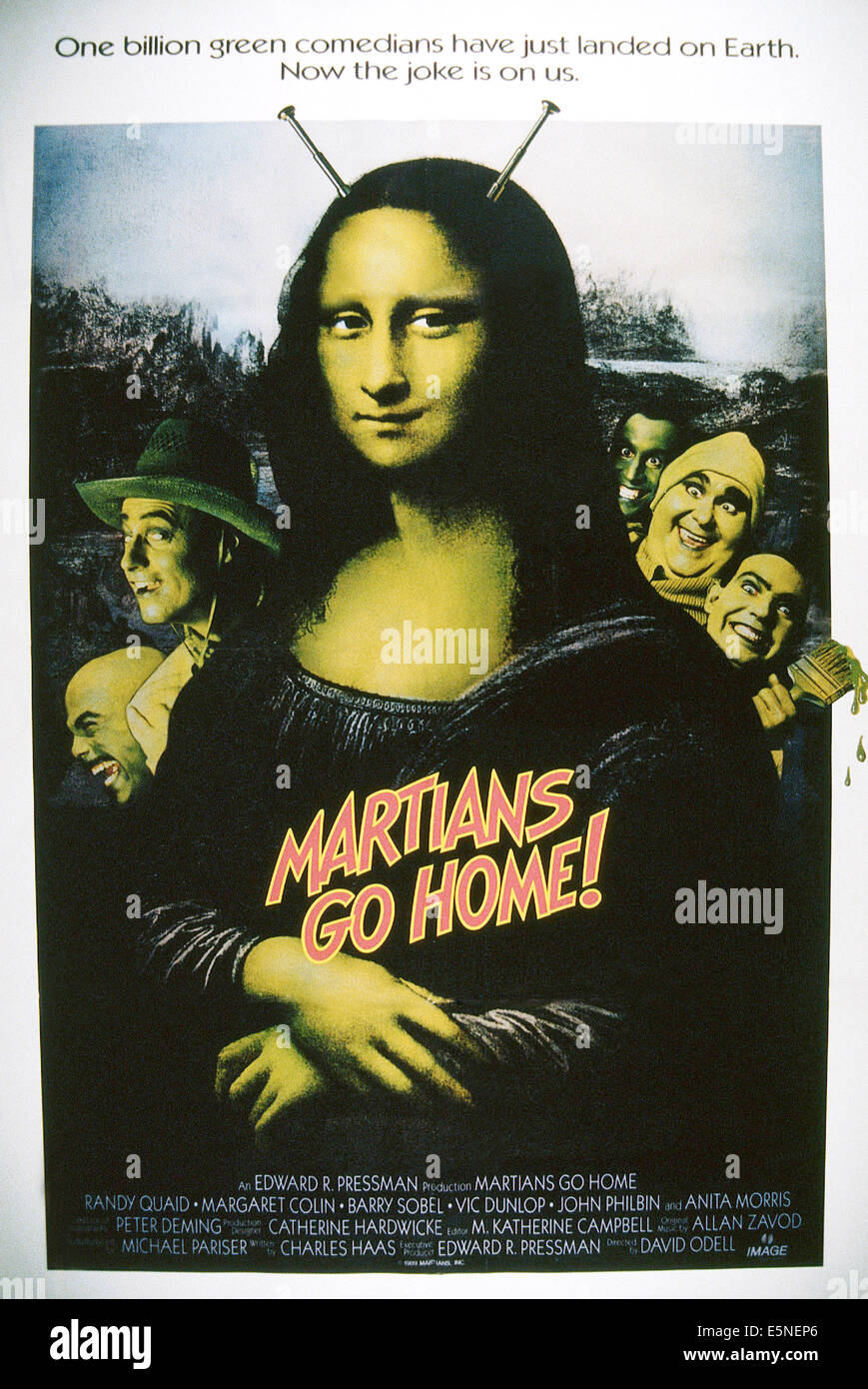 MARSMENSCHEN GO HOME, 1989, © Taurus Entertainment/Courtesy Everett Collection Stockfoto