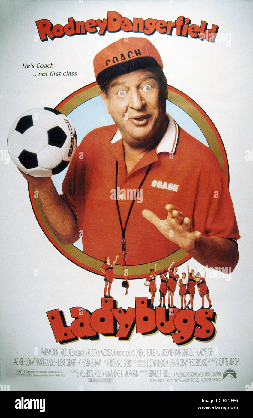 Marienkäfer, US-Poster, Rodney Dangerfield, 1992. © Paramount Pictures / Höflichkeit Everett Collection. Stockfoto