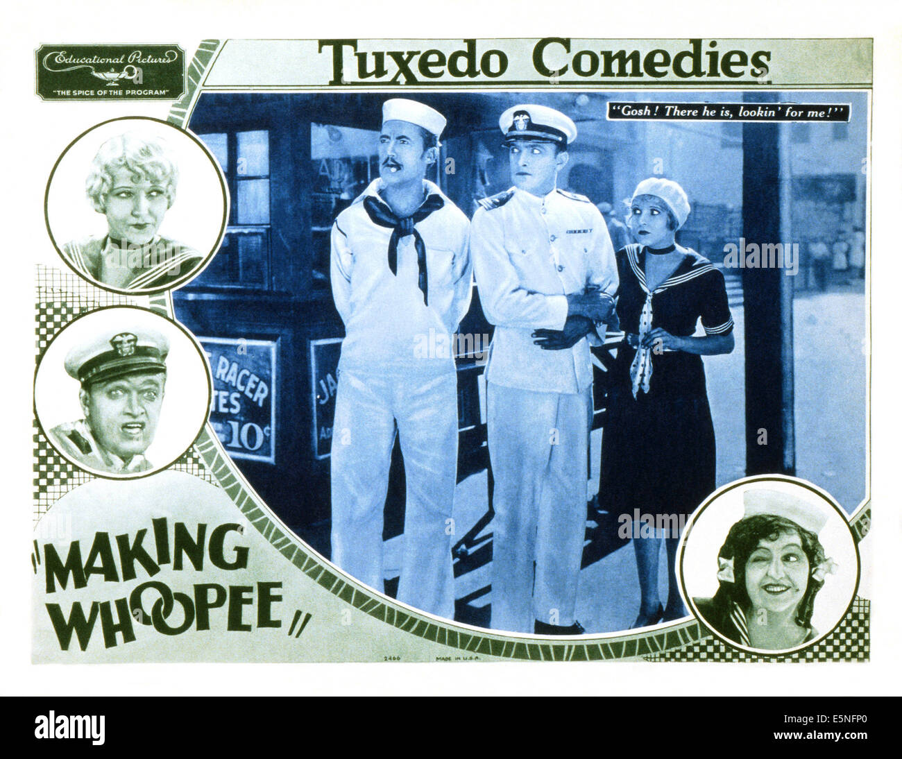So dass WHOOPEE, von links: Richard Neill, Harold Goodwin, Estelle Bradley, 1928 Stockfoto