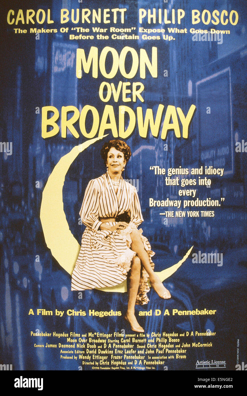 Moon Over Broadway Carol Burnett 1997 C Artistic License Films Courtesy Everett Collection Stockfotografie Alamy