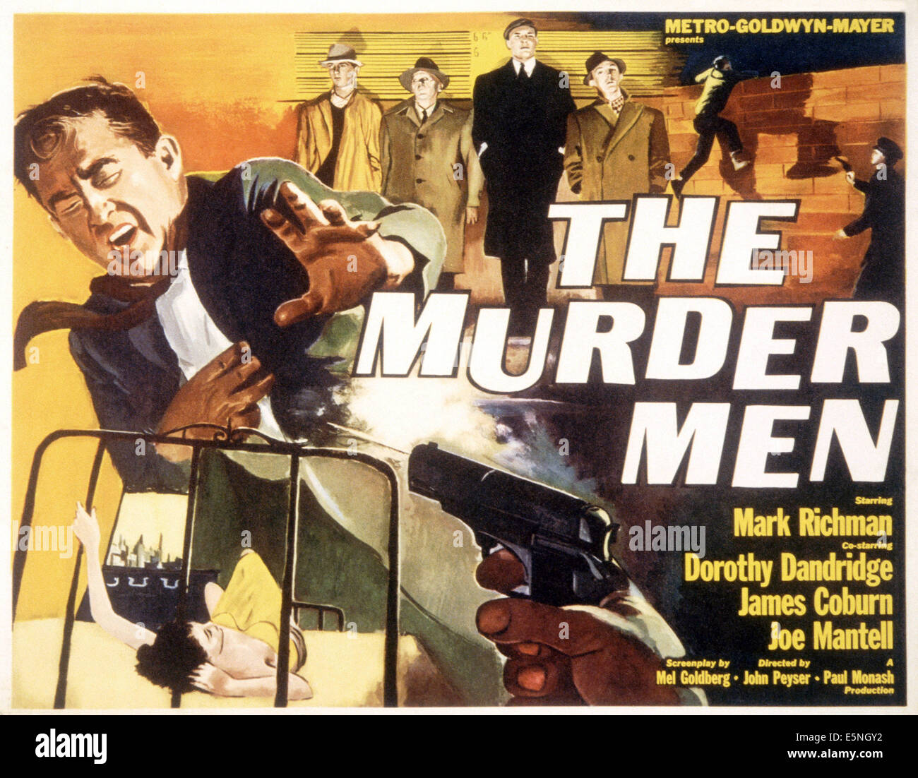 DIE Mord-Männer, US-Plakat, 1961 Stockfoto