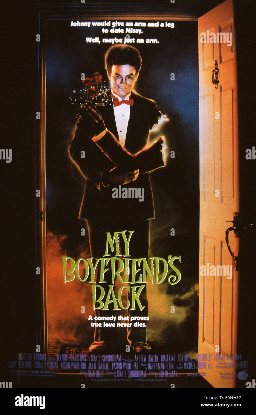 Mein Freund zurück, US-Plakat, Andrew Lowery, 1993, © Buena Vista/Courtesy Everett Collection Stockfoto