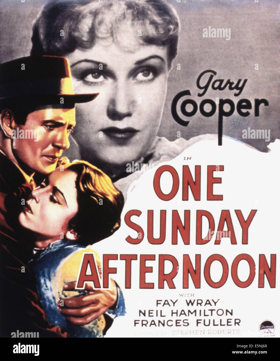 An einem Sonntagnachmittag, Gary Cooper, Fay Wray, 1933 Stockfoto