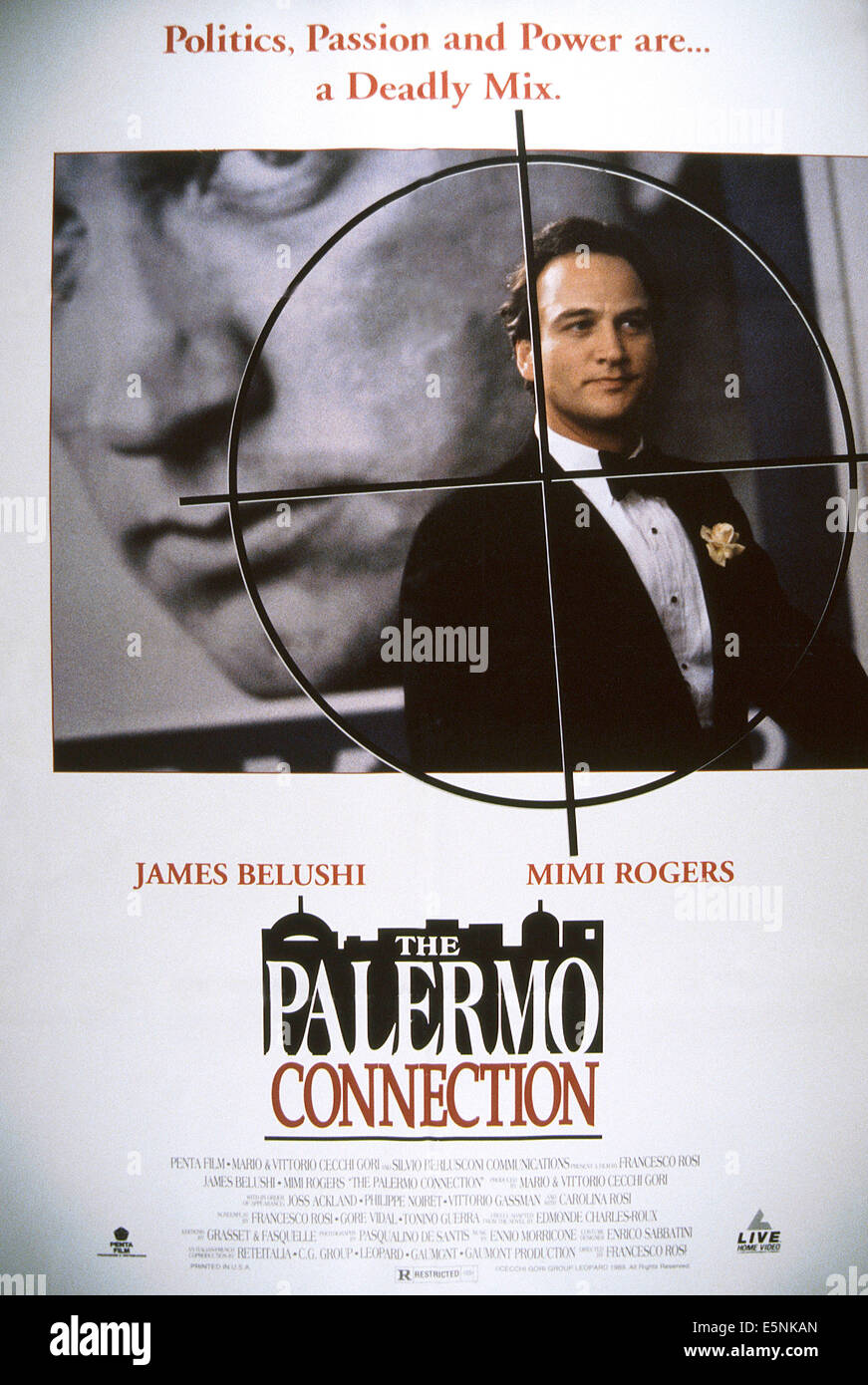 DIE PALERMO-Verbindung, (aka DIMENTICARE PALERMO), US-Poster, James ...