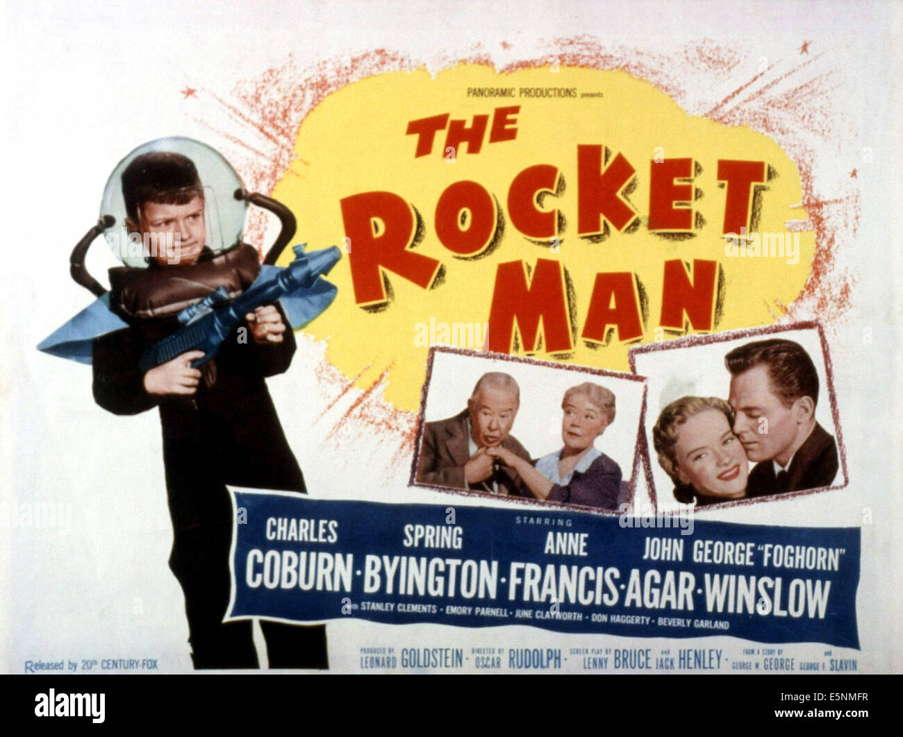 ROCKET MAN, George Winslow, Charles Coburn, Spring Byington, Anne Francis, John Agar, 1954, (c) 20th Century Fox, TM & Stockfoto