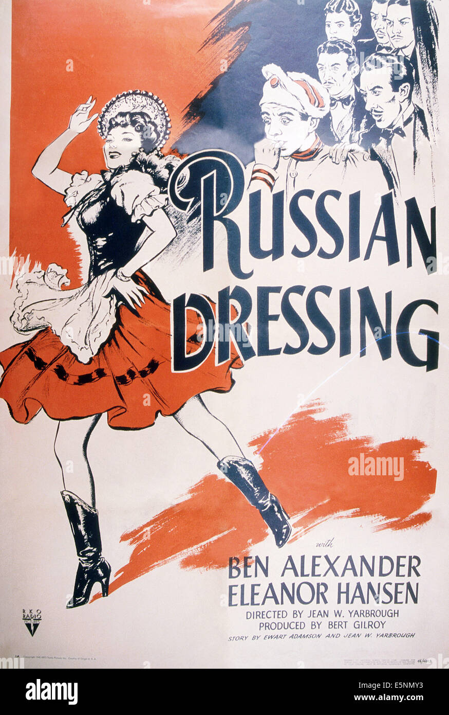 Russisch-DRESSING, US-Plakat, 1938 Stockfoto
