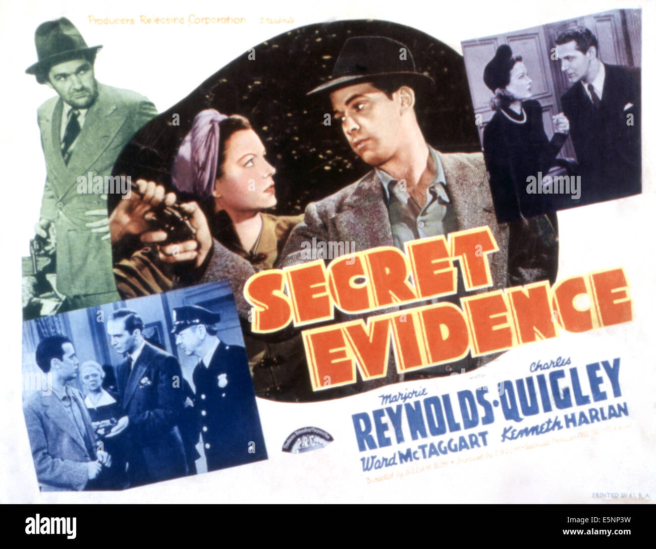 GEHEIME Hinweise, Bob White, Marjorie Reynolds, Charles Quigley, 1941 Stockfoto