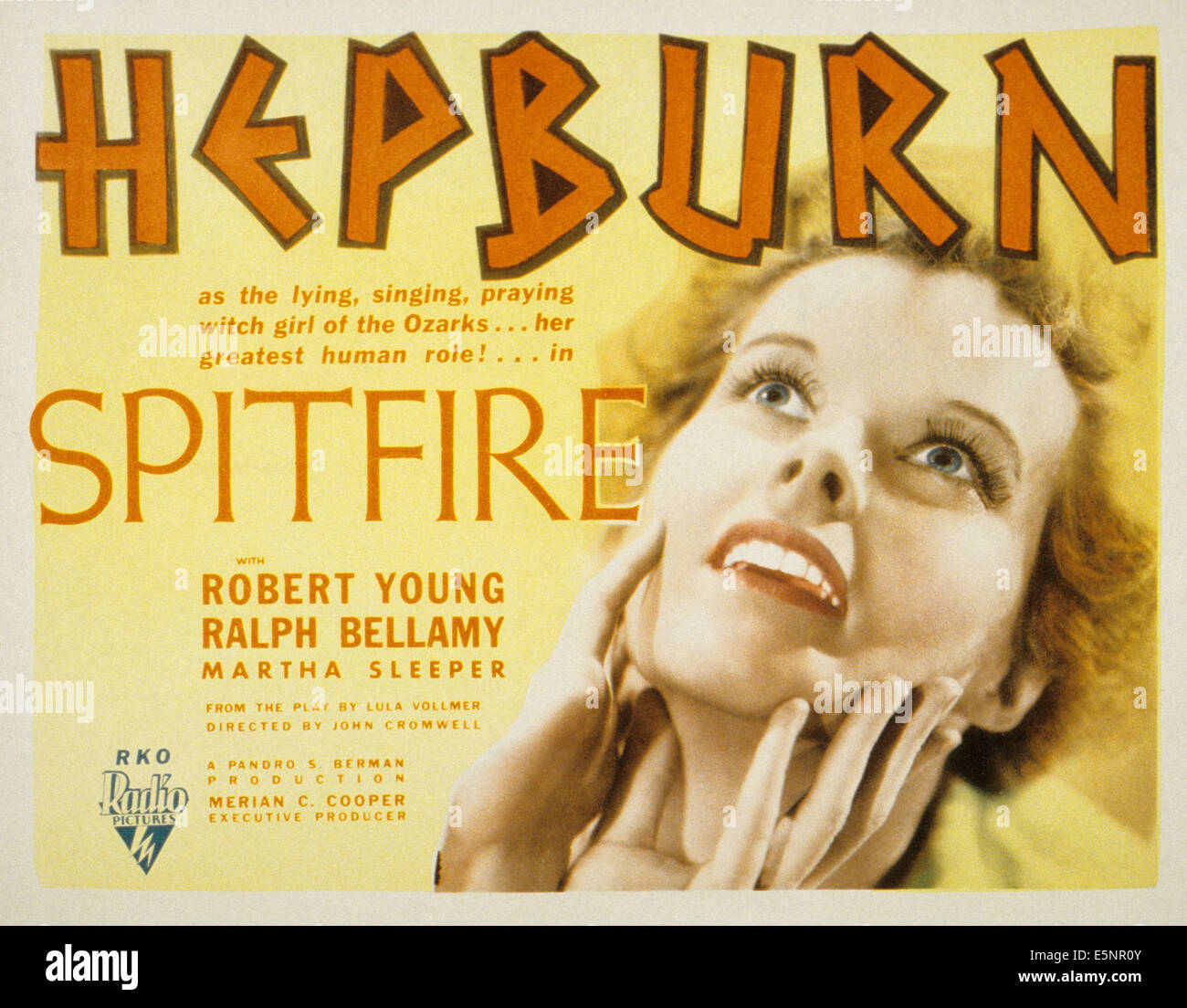 SPITFIRE, Katharine Hepburn, 1934 Stockfoto