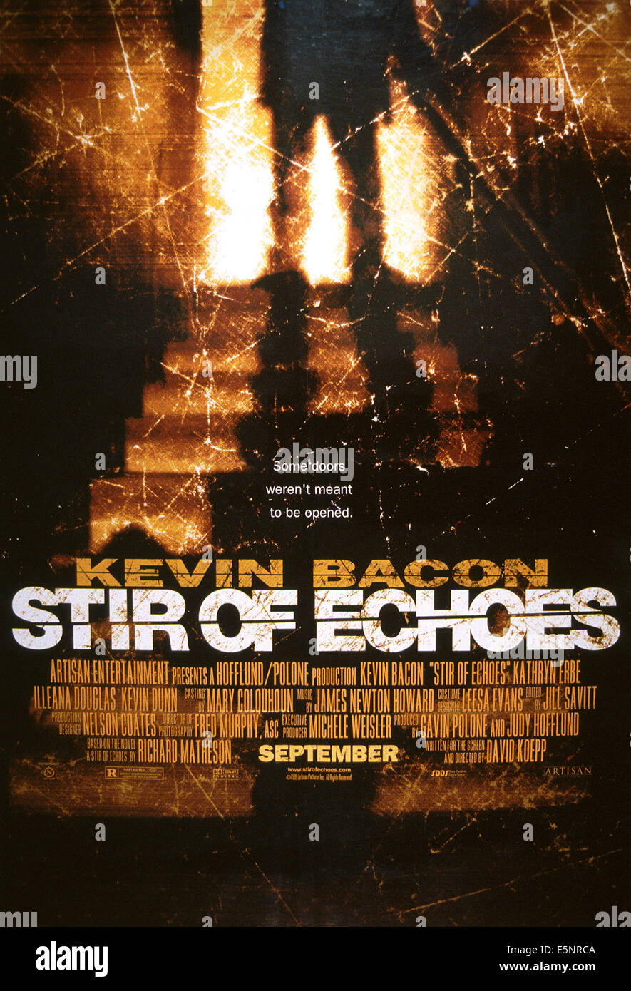 STIR OF ECHOES, US-Plakat, 1999, © Artisan Entertainment/Courtesy Everett Collection Stockfoto