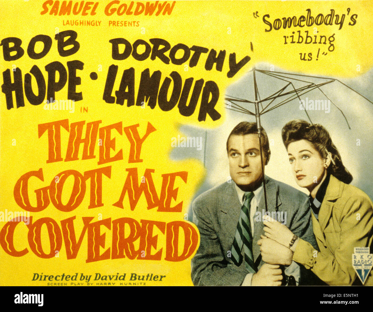 Sie haben mich bedeckt, Bob Hope, Dorothy Lamour, 1943 Stockfoto
