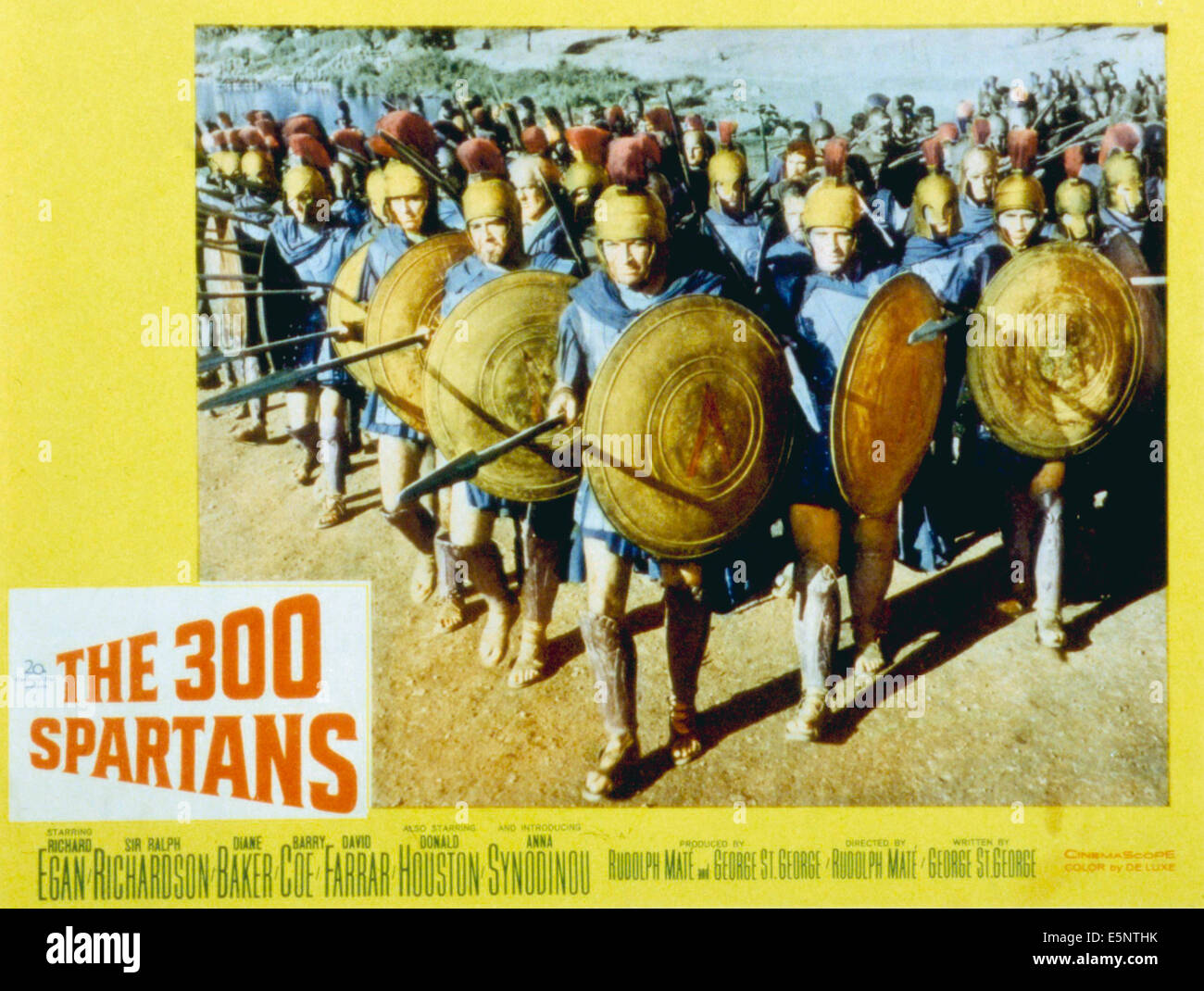 Löwe von SPARTA (aka THE 300 SPARTANS), Richard Egan, 1962. TM und Copyright © 20th Century Fox Film Corp. Alle Rechte vorbehalten. Stockfoto