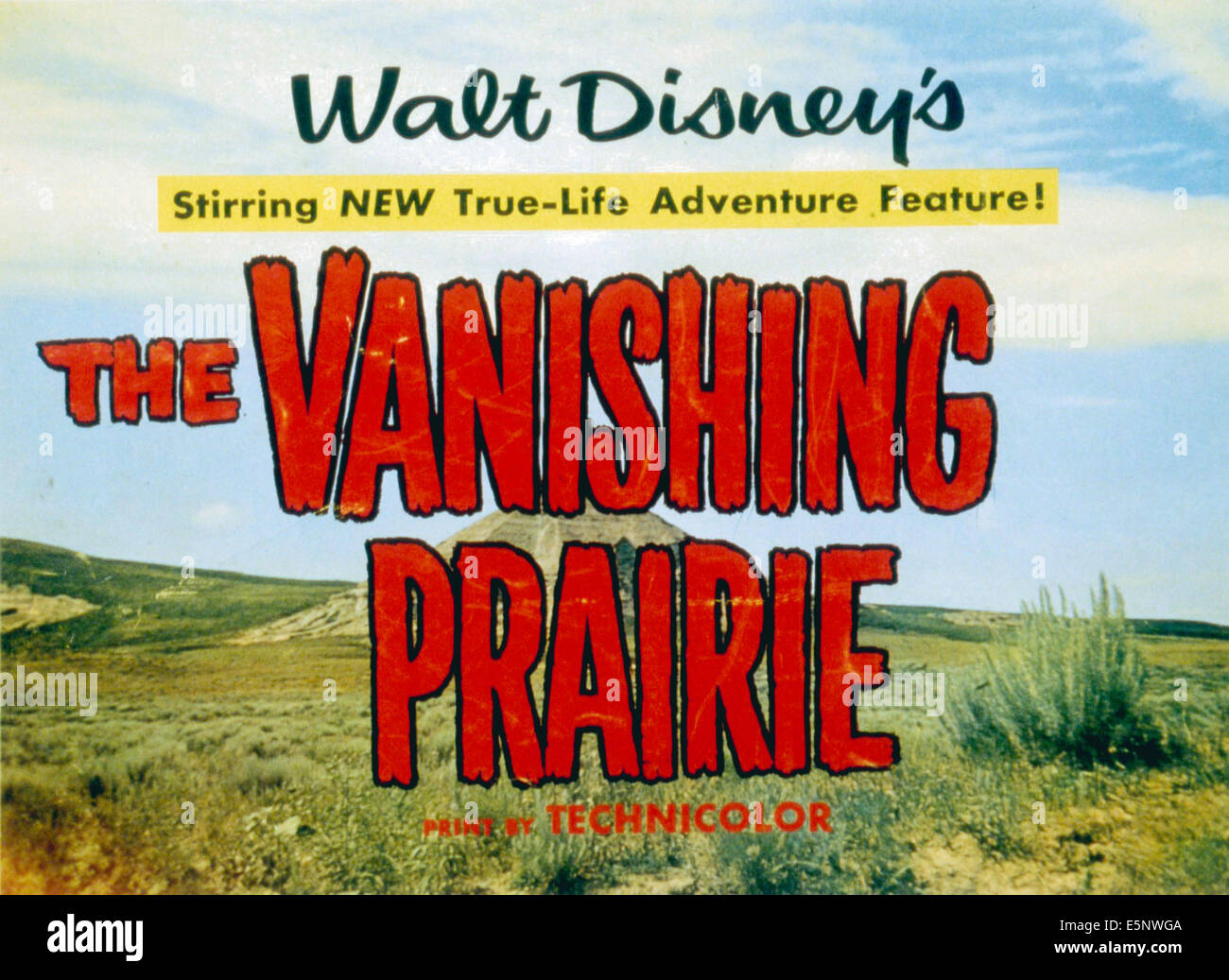 DIE VANISHING PRAIRIE, 1954. Stockfoto