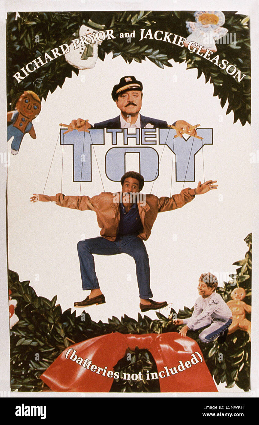 DAS Spielzeug, US Plakatkunst von oben: Jackie Gleason, Richard Pryor, 1982. © Columbia/Courtesy Everett Collection Stockfoto