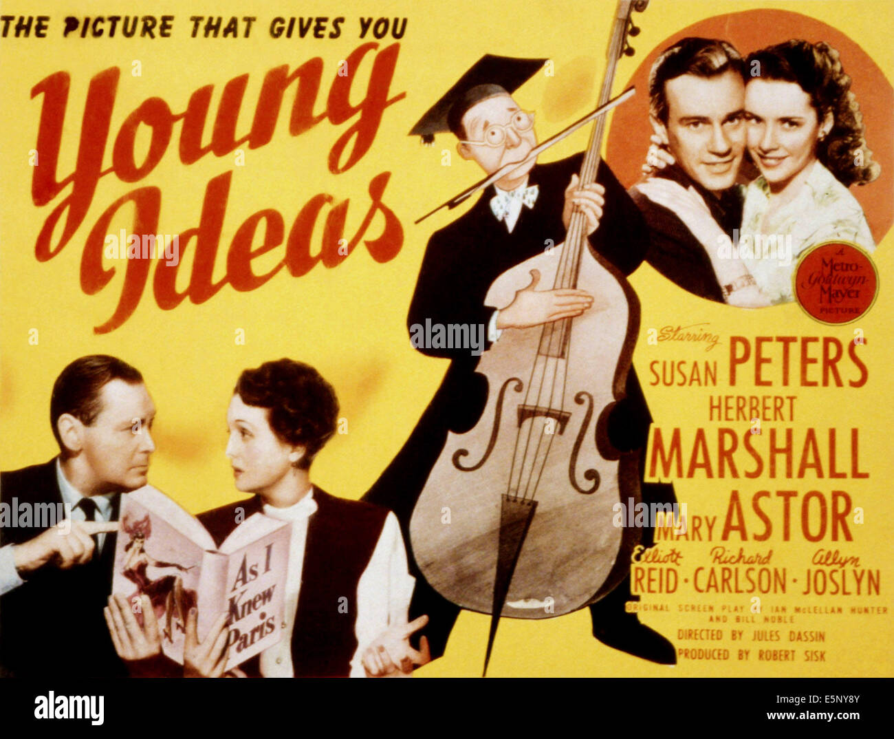 JUNGE Ideen, Herbert Marshall, Mary Astor, Richard Carlson, Susan Peters, 1943 Stockfoto