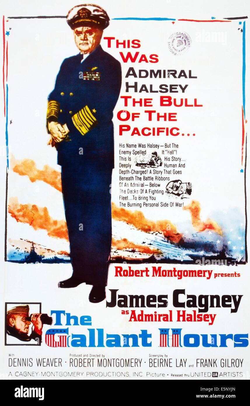 DIE GALANTEN Stunden, James Cagney, 1960 5013525(5013525) Stockfoto