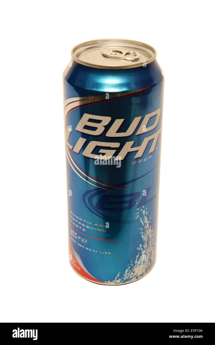 Bud Light Bier Stockfoto
