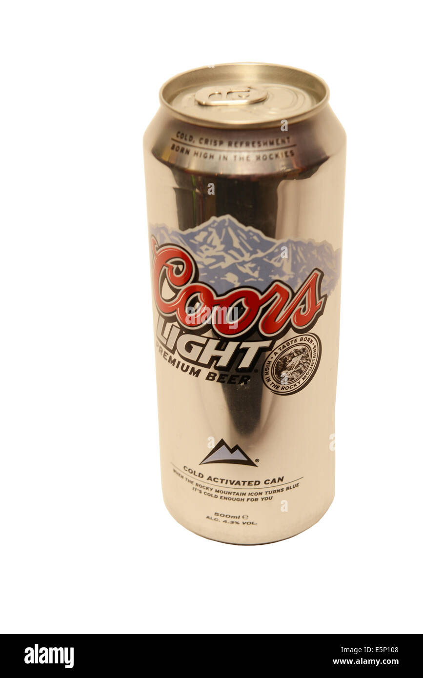 Coors Light Beer Stockfoto