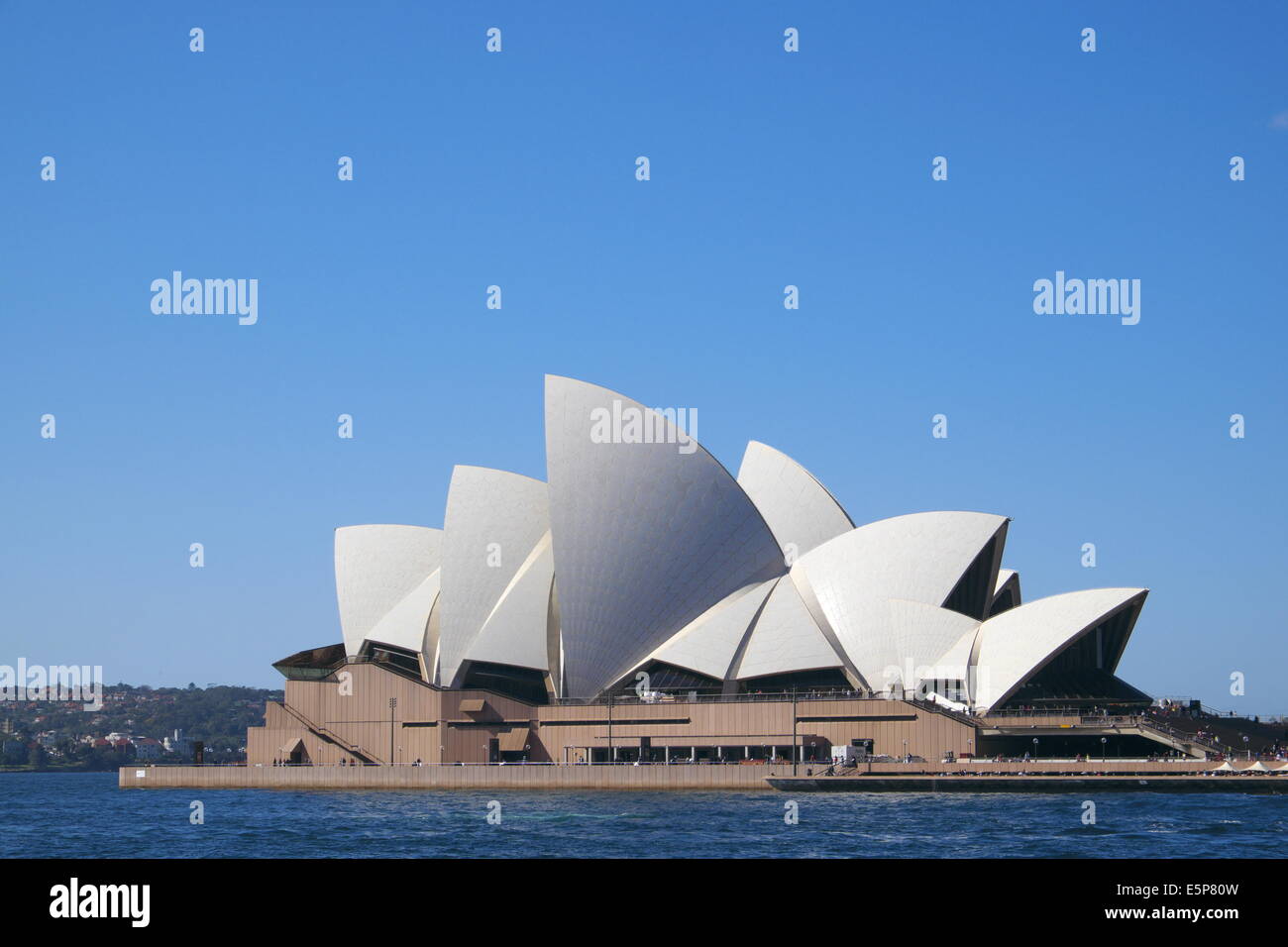 Oper von Sydney an einem Wintertag von august, Sydney, Australien Stockfoto