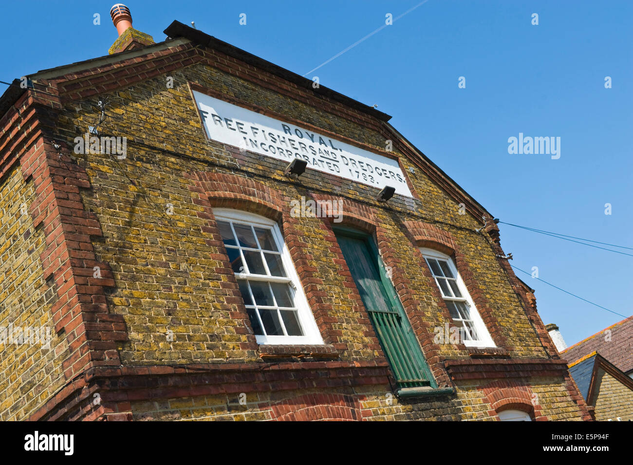 Außenseite der Royal Native Oyster Stores in Whitstable Kent England UK Stockfoto