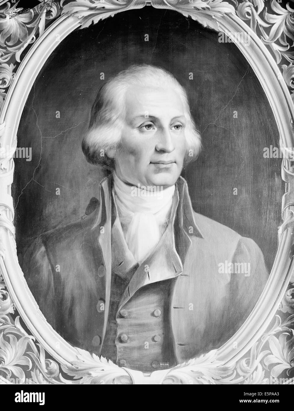 Samuel Osgood, erste Postmeister-General, Kopf-Schulter-portrait Stockfoto