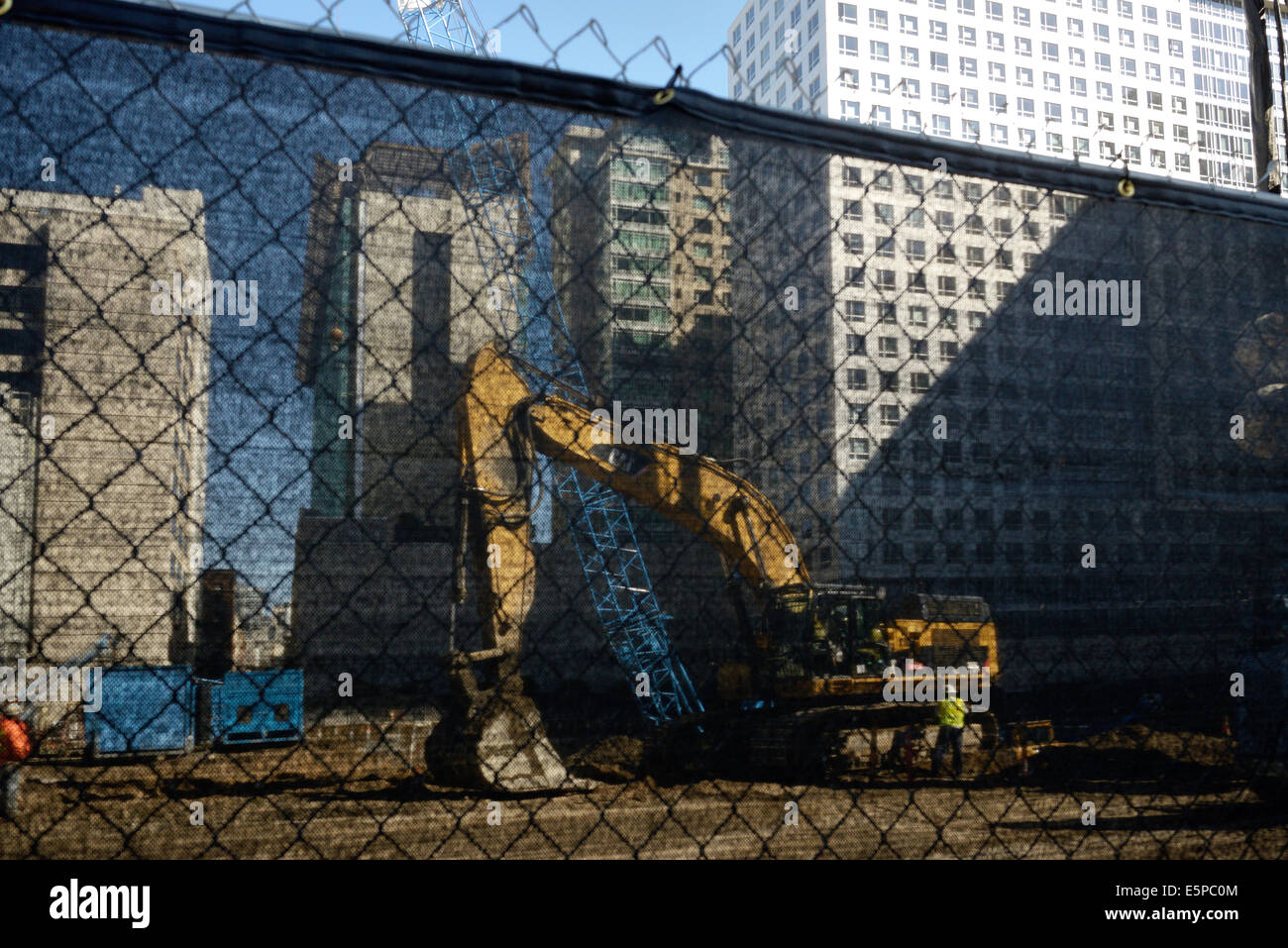 San Francisco Mitte Markt Bau Stockfoto