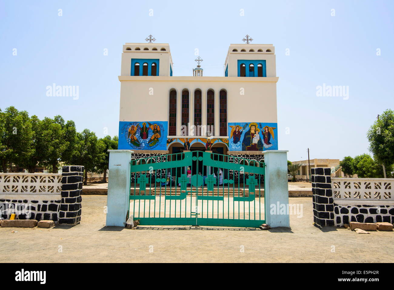Orthodoxe Kirche in Massawa, Eritrea, Afrika Stockfotografie Alamy