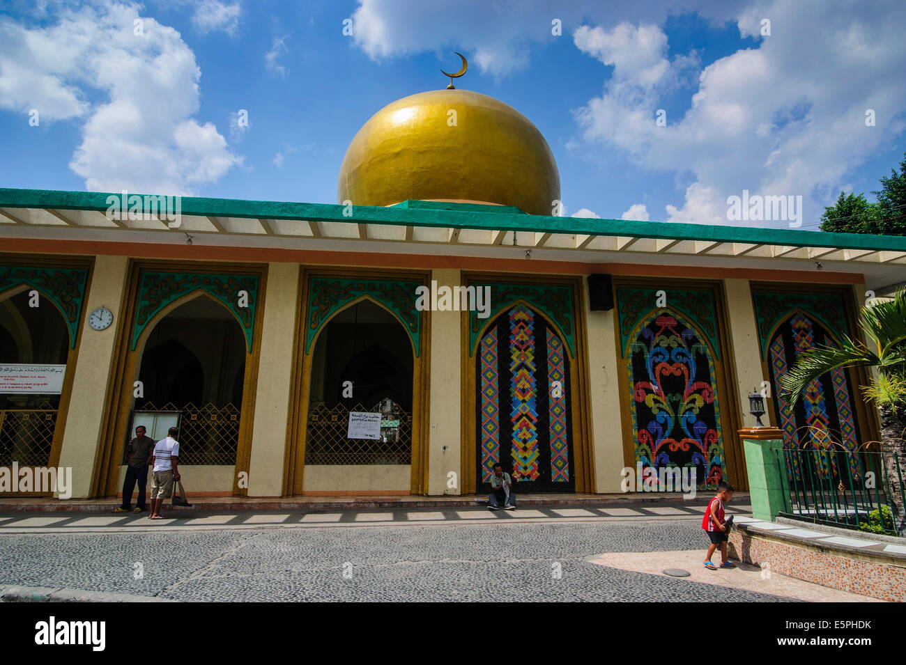 Goldene Moschee, Manila, Luzon, Philippinen, Südostasien, Asien Stockfoto