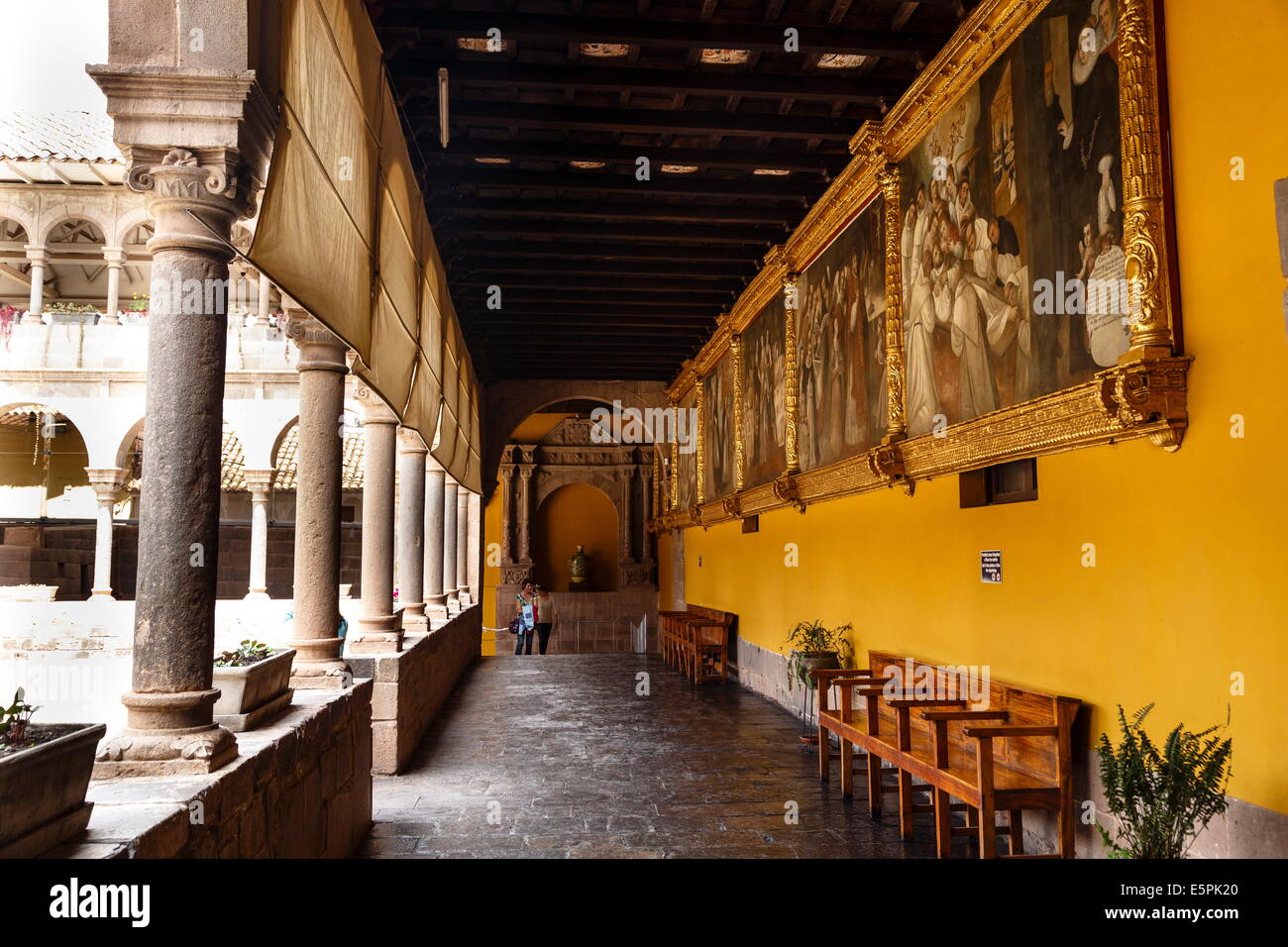 Santo Domingo-Kirche in Cuzco, Cusco, UNESCO World Heritage Site, Peru, Südamerika Stockfoto Santo Domingo-Kirche in Cuzco, Cusco, UNESCO World Heritage Site, Peru, Südamerika Stockfoto