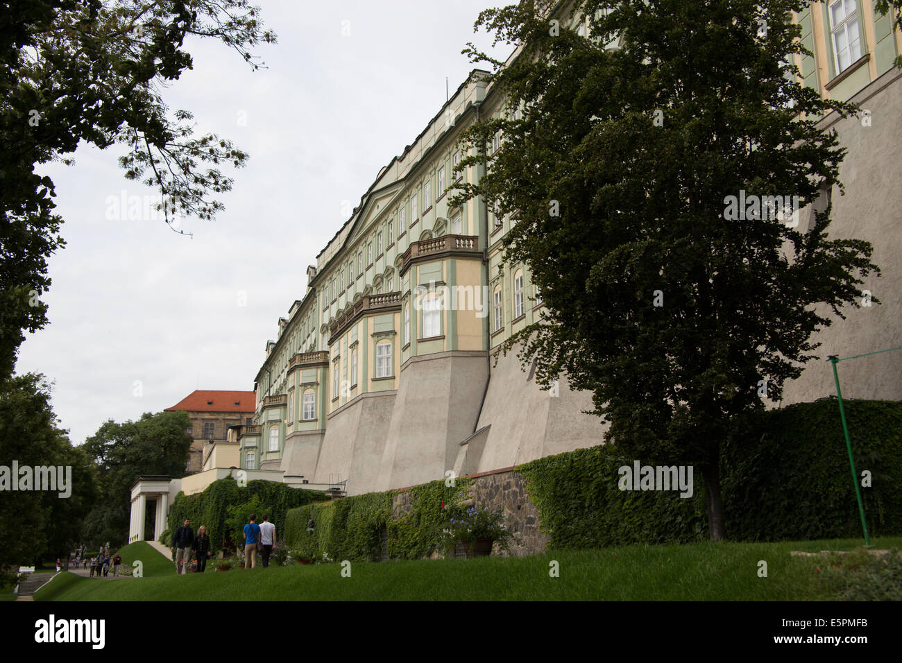 Lobkowicz Festung und Süd-Gärten der Prager Burg, Prag Tschechische Republik Stockfoto