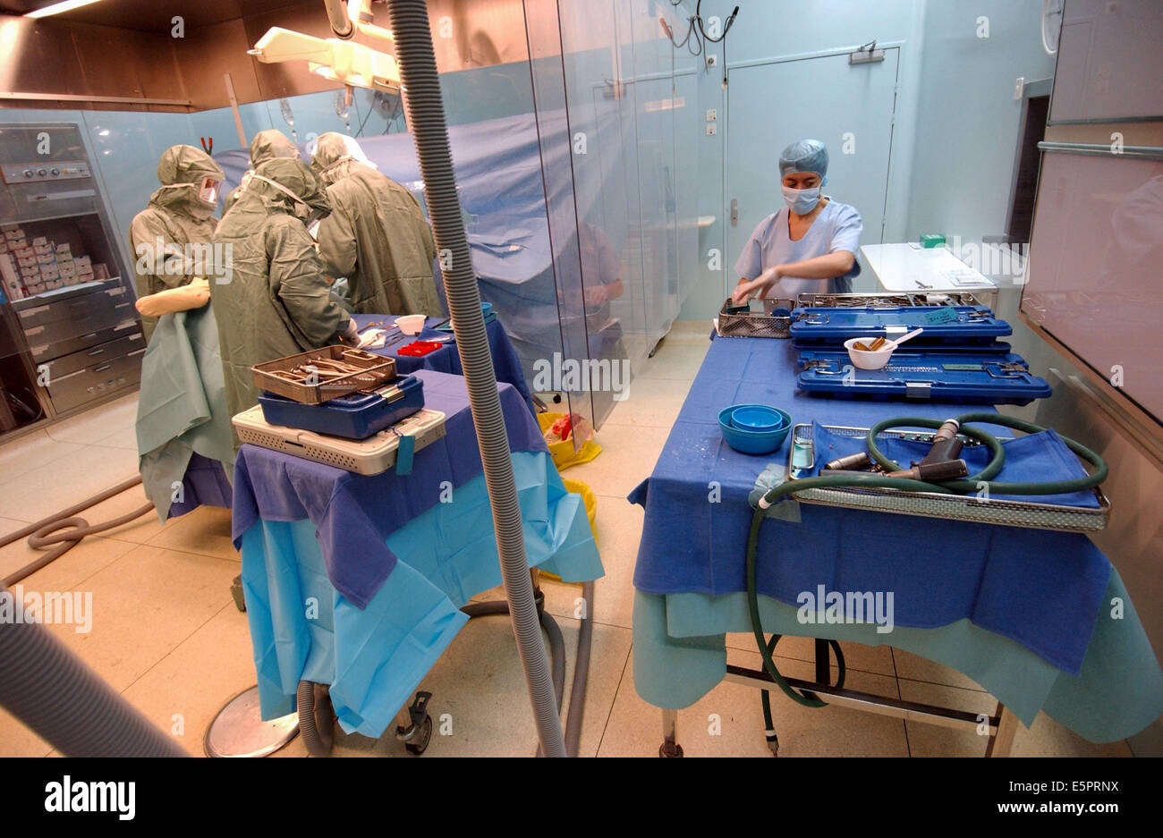 Orthopadische Chirurgie Unter Vertikale Laminar Flow