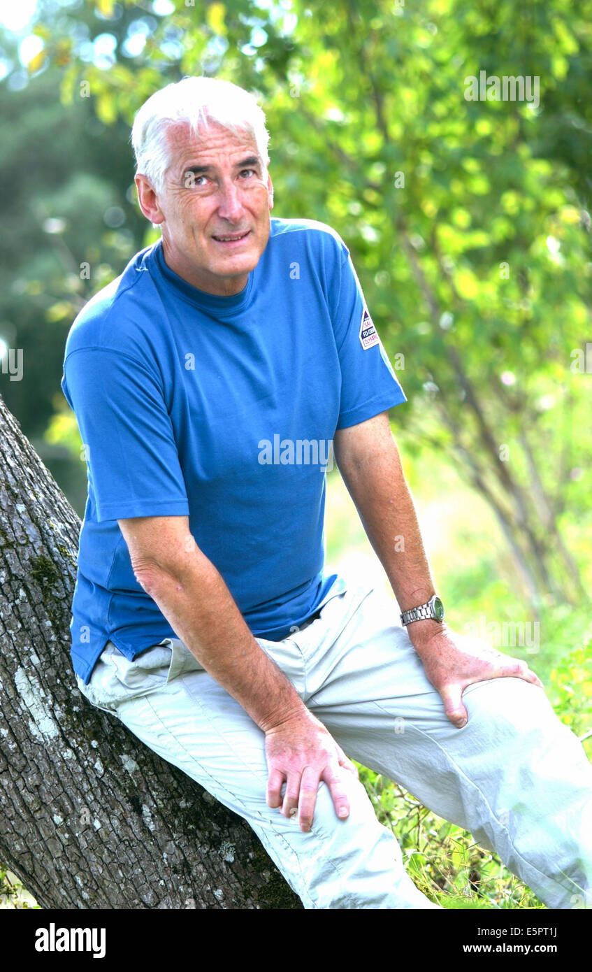 60-Jahr-alter Mann. Stockfoto