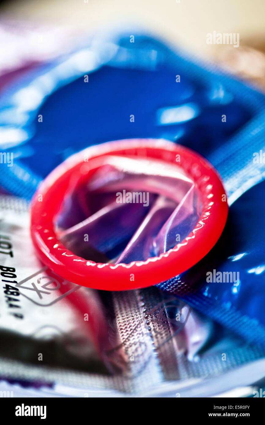 Kondome Stockfoto