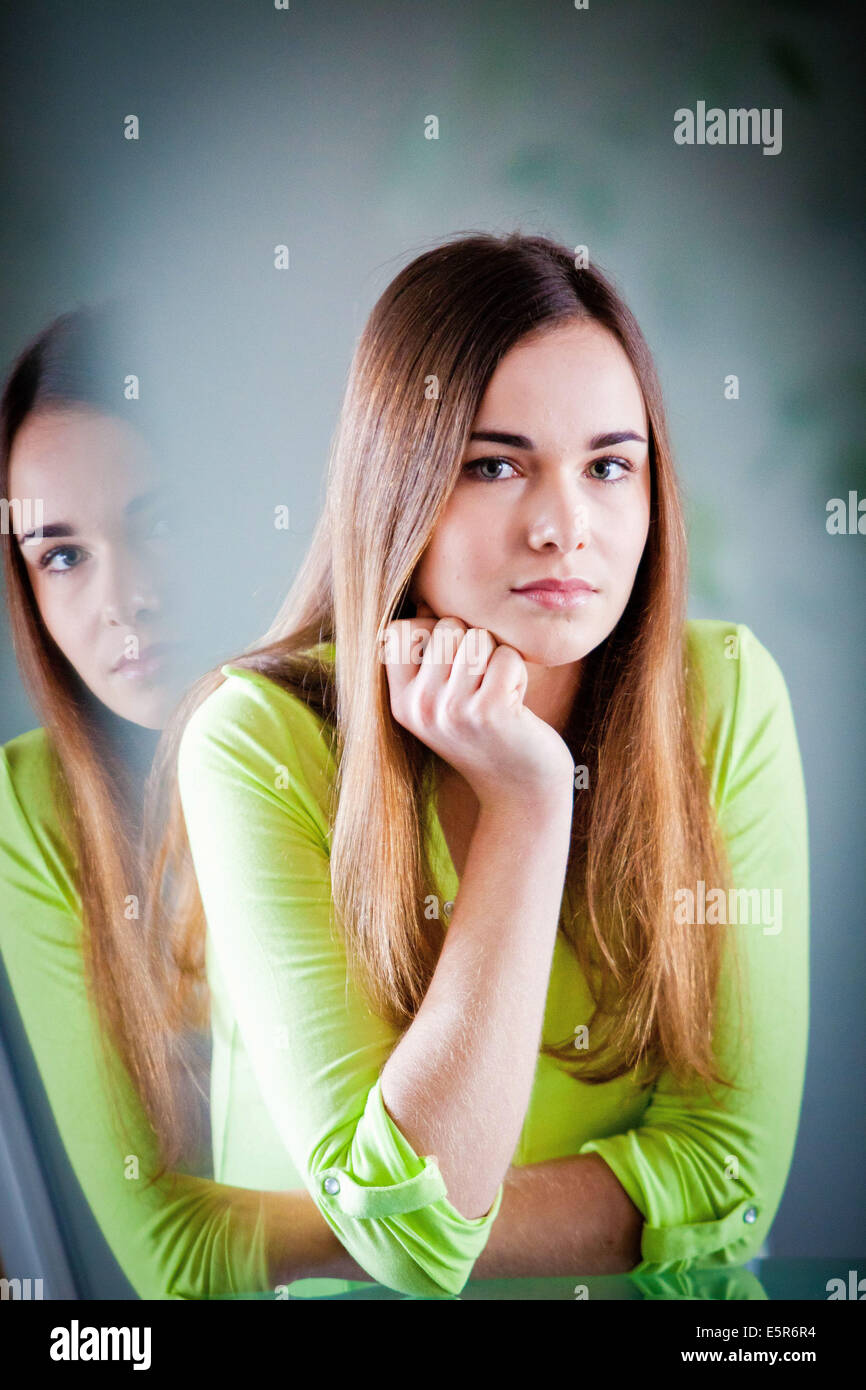 Konzeptbild von Persönlichkeitsstörungen. Stockfoto