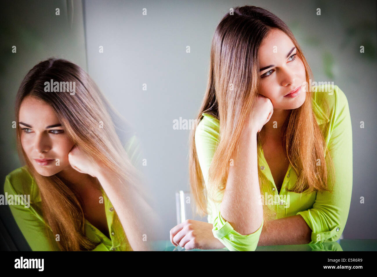 Konzeptbild von Persönlichkeitsstörungen. Stockfoto