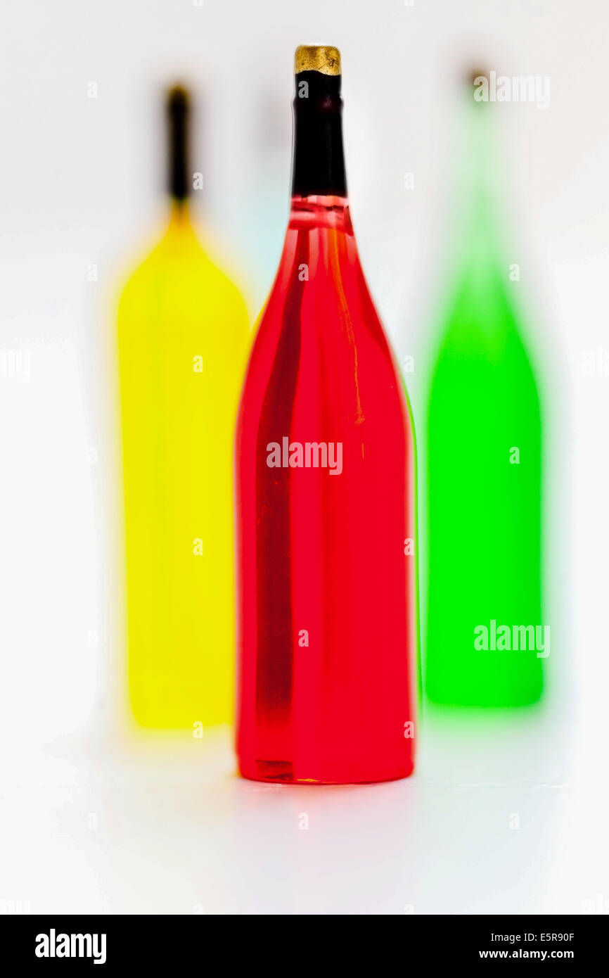 Flaschen. Stockfoto