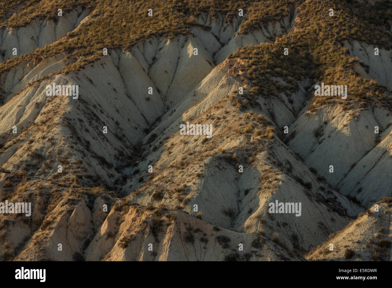Geschützte Naturlandschaft Barrancos de Gebas Stockfoto