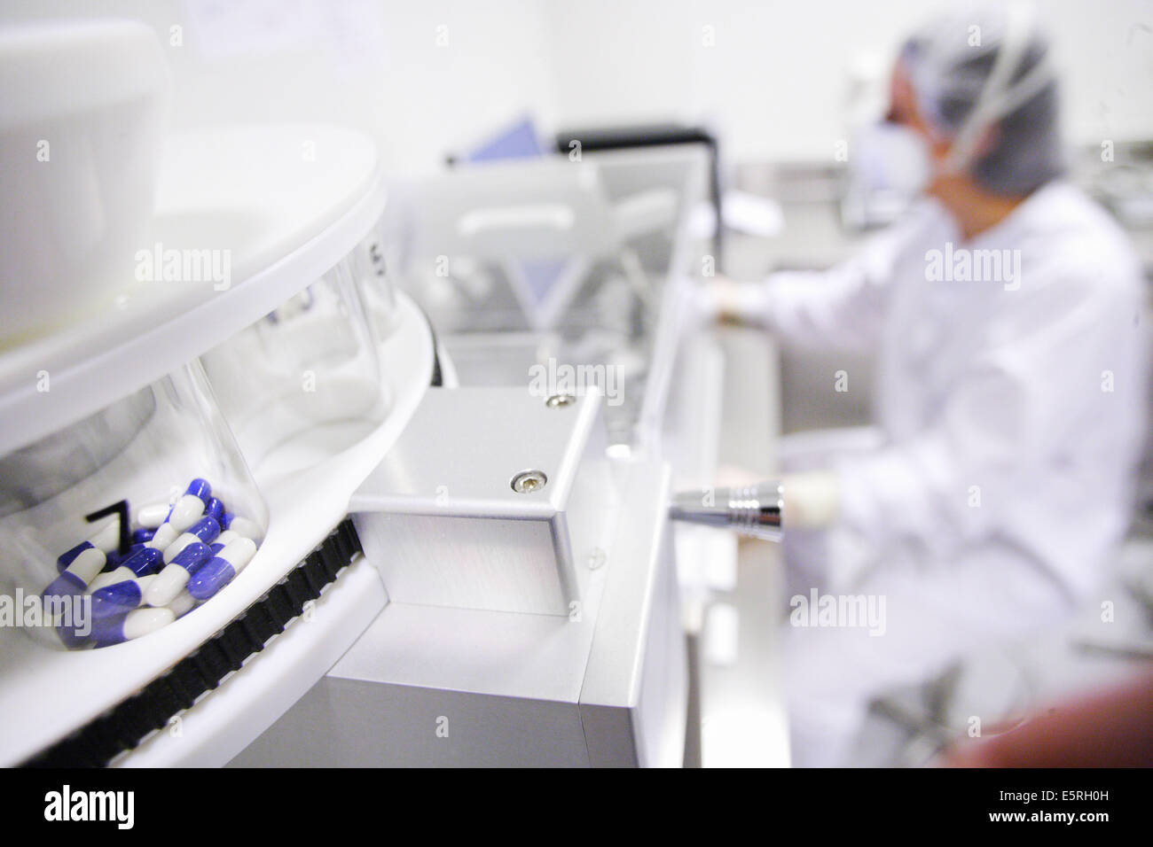 Agence Generale des Equipements et Produits de Sante (AGEPS) Herstellung von Arzneimitteln. Stockfoto