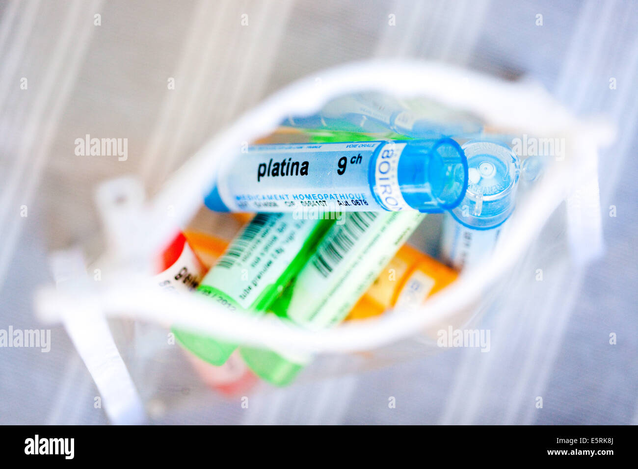 Homöopathie Stockfoto