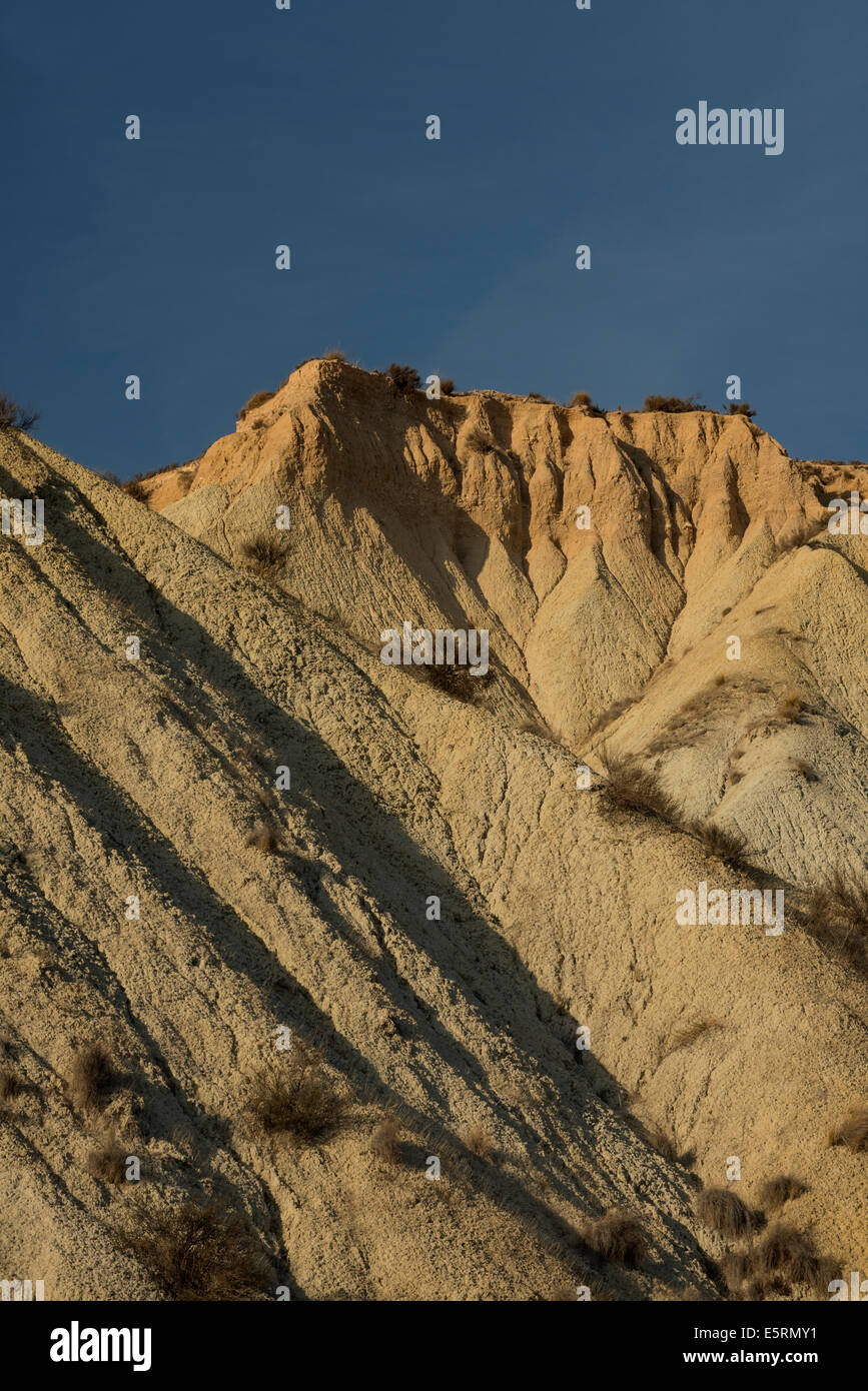 Geschützte Naturlandschaft Barrancos de Gebas Stockfoto