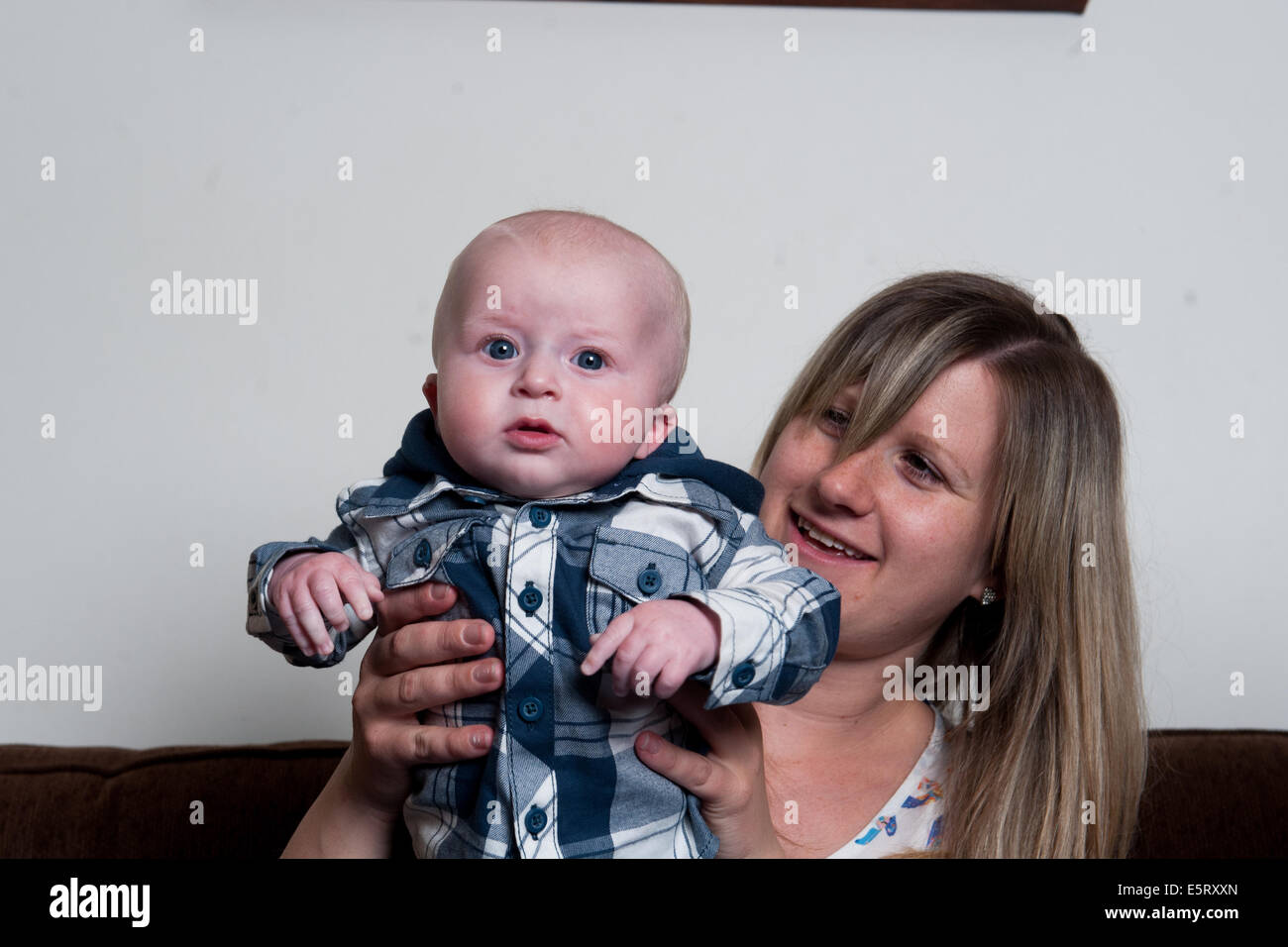 Mutter und baby Stockfoto